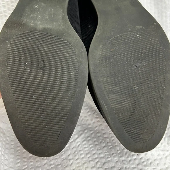 Sbicca 9 Women’s Corduroy Black Loafers EUC - Picture 8 of 8